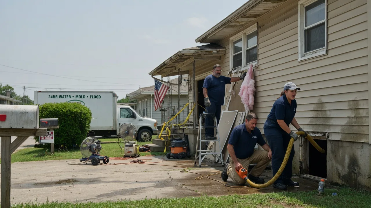 Water Damage Repair in New Pine Creek, OR near me
